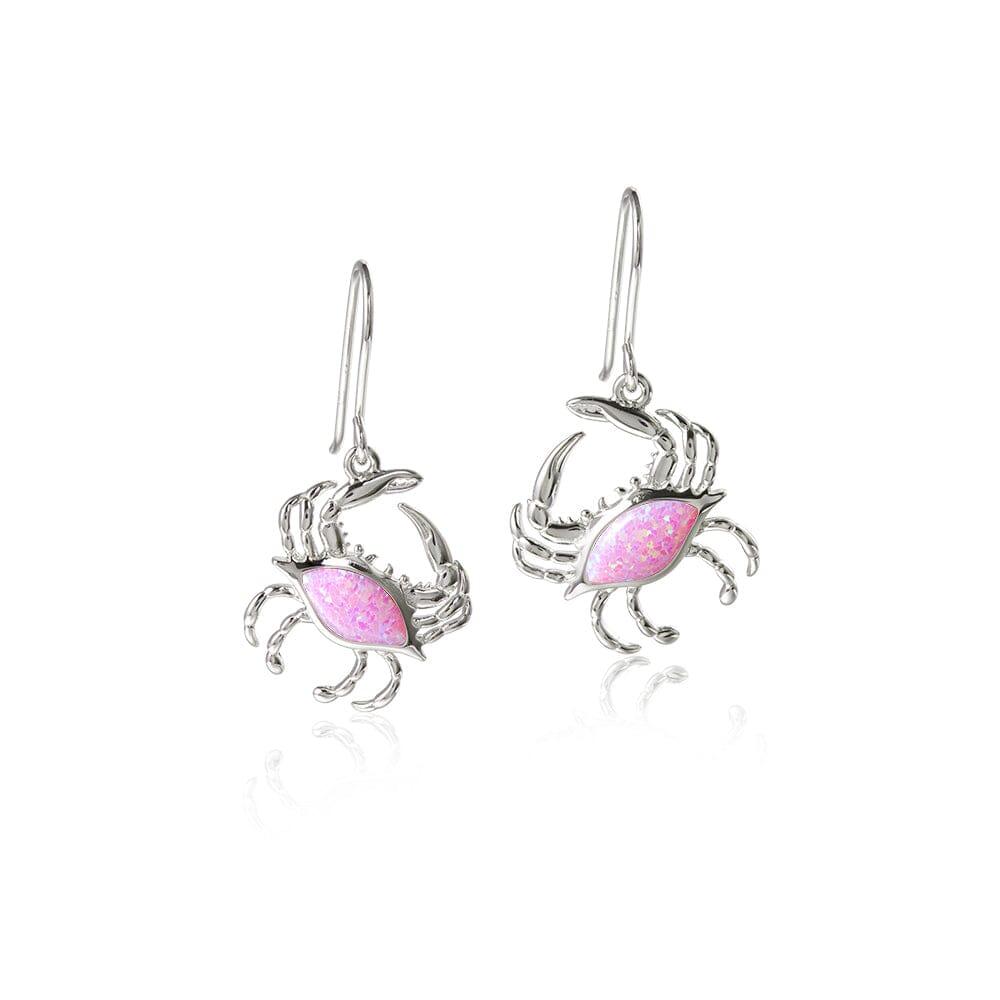 Opalite Blue Crab Earrings Earrings Island by Koa Nani Pink 