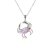 Opalite Blue Crab Pendant Pendant Island by Koa Nani Pink 