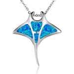 Opalite Manta Ray Pendant - Island by Koa Nani