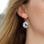 Opalite Ocean Wave Earrings Earrings Island by Koa Nani 