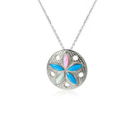 Opalite Sand Dollar Pendant Pendant Island by Koa Nani 