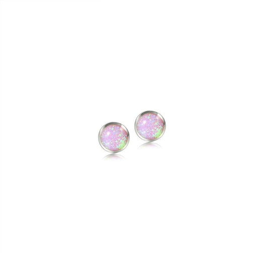Opalite Stud Earrings Earrings Island by Koa Nani 10mm Pink 