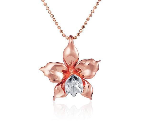 Orchid Pendant Pendant Island by Koa Nani Small 