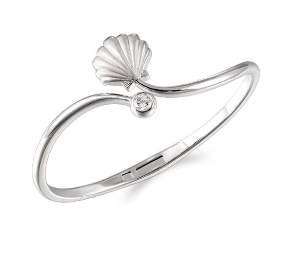 Oyster Shell Bangle Bangle Island by Koa Nani 