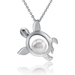 Pearl Honu Pendant Pendant Island by Koa Nani Freshwater Pearl 