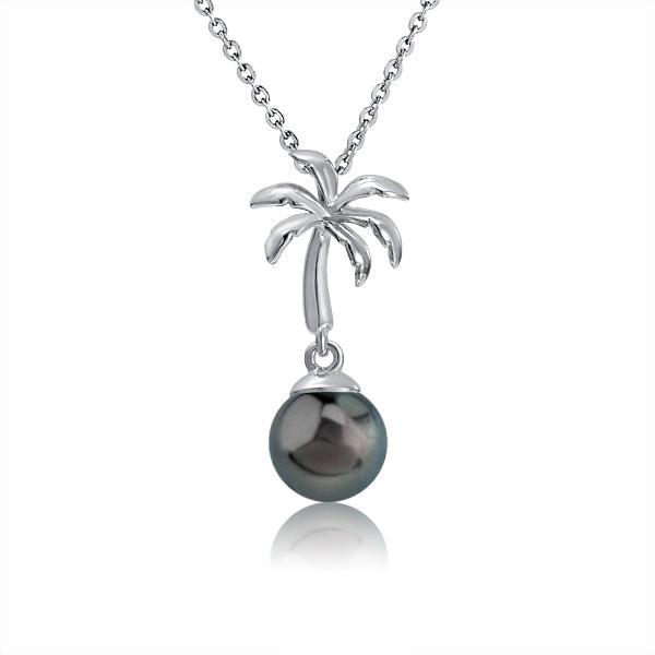 Pearl Palm Tree Pendant – Island by Koa Nani