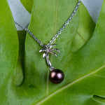 Pearl Palm Tree Pendant Pendant Island by Koa Nani 