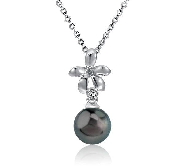 Pearl Pikake Pendant Pendant Island by Koa Nani Tahitian Pearl 