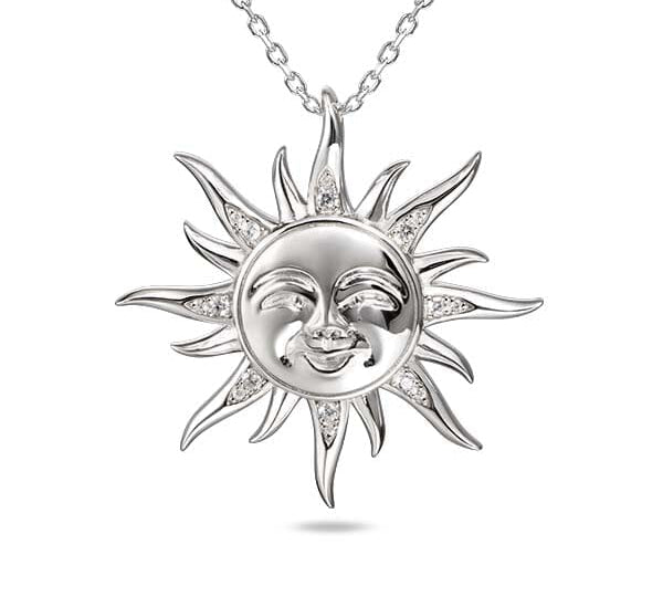 Smiling Sun Pendant Pendant Island by Koa Nani 