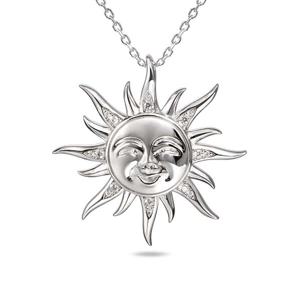 Smiling Sun Pendant Pendant Island by Koa Nani 